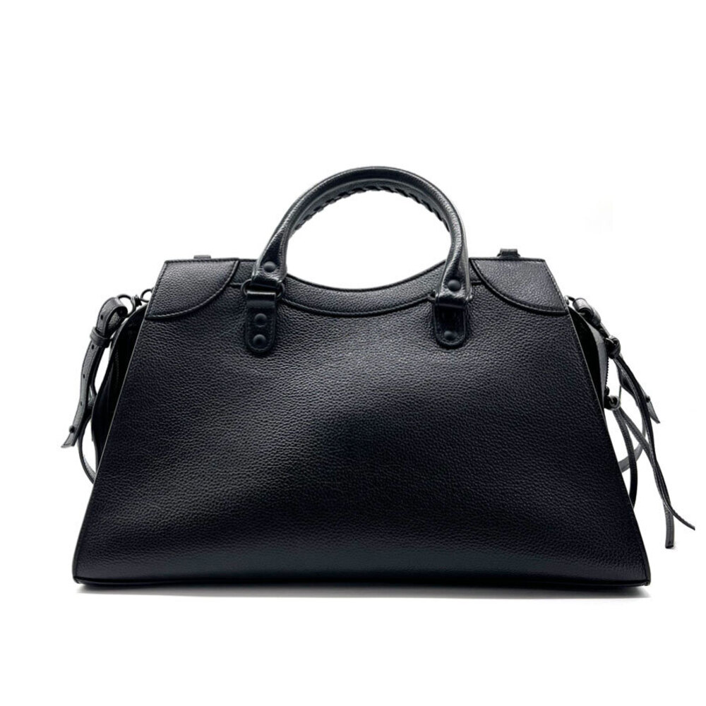 Balenciaga Leather Black Bag Classic Neo Shoulder City